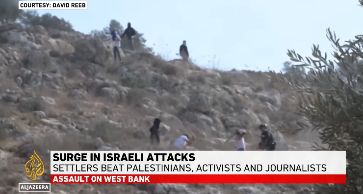 Surging Israeli settler violence hurts West Bank journalists